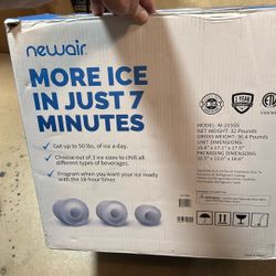 Newair Countertop Ice Maker 50lbs A Day 