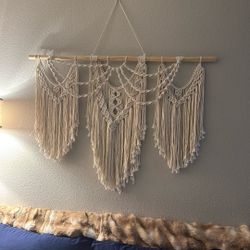 Macrame Wall Art BOHO Style Large Tapestry