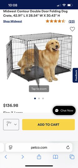 XL Dog Kennel Two Doors Petco 