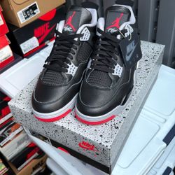 Brand New!! Jordan 4 Bred Reimagined Size 10