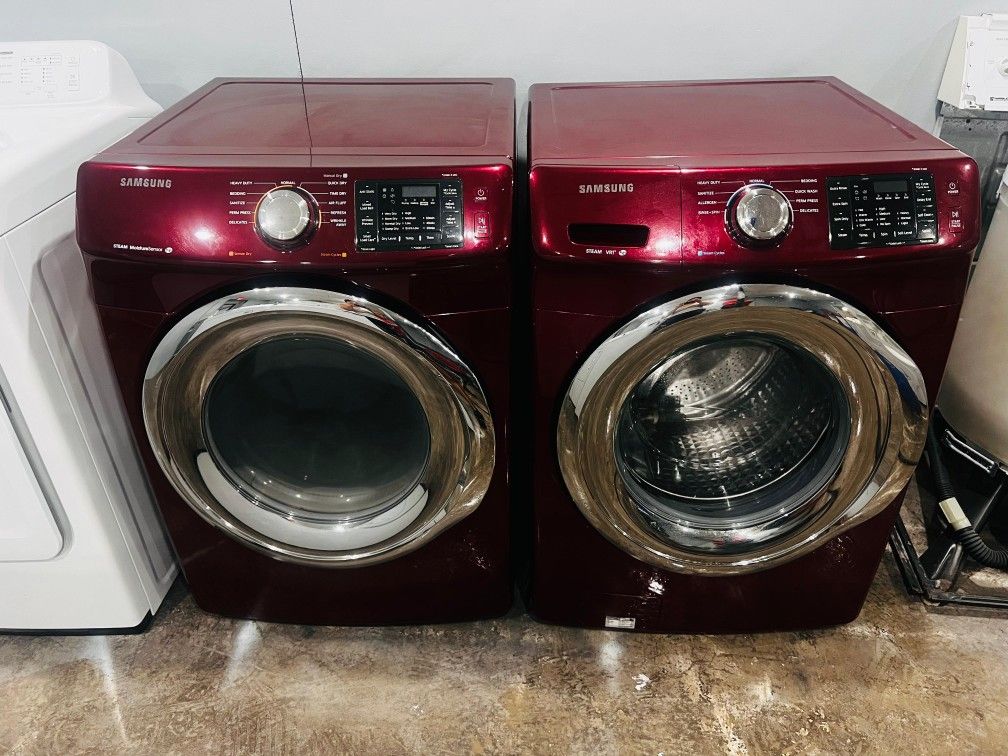 Samsung Washer And Electric Dryer