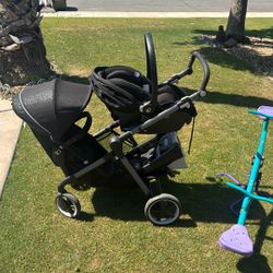 Double Baby Stroller