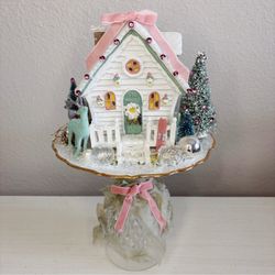 🌸Adorable one of a kind vintage style Christmas decor🎄
