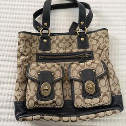 2007 Vintage Coach Gigi Legacy Tote