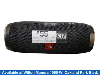 Jbl Charge 3 Black Portable Speaker