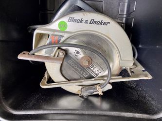 Black And Decker 7 1/4” Skill Saw