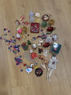 VINTAGE CHRISTMAS ORNAMENT ASSORTMENT #1