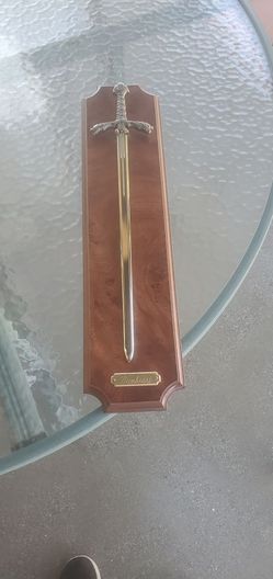 Leonhart Sword Letter Operner Mounted