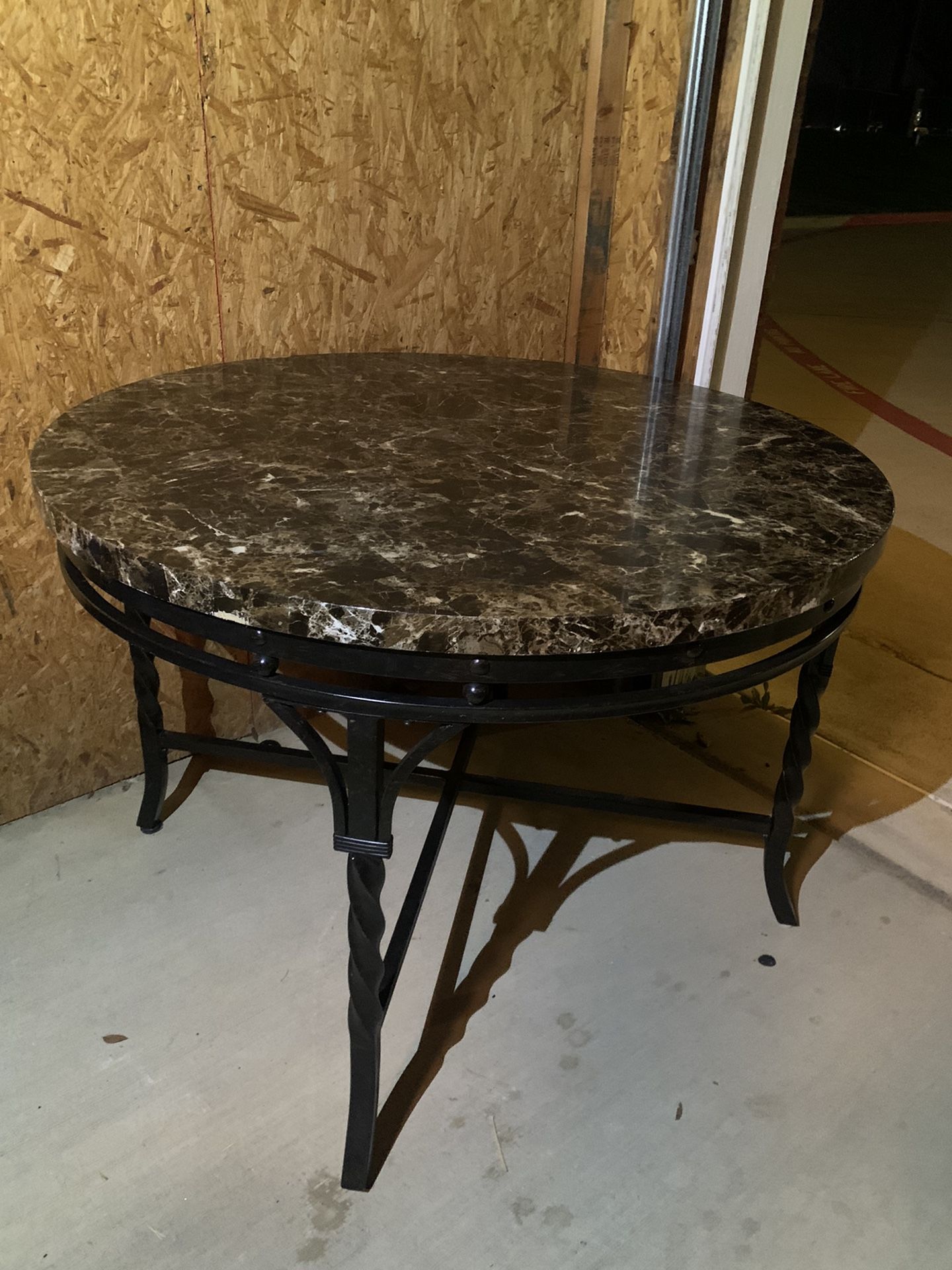 Faux Marble Quality Table, Dining/breakfast Table