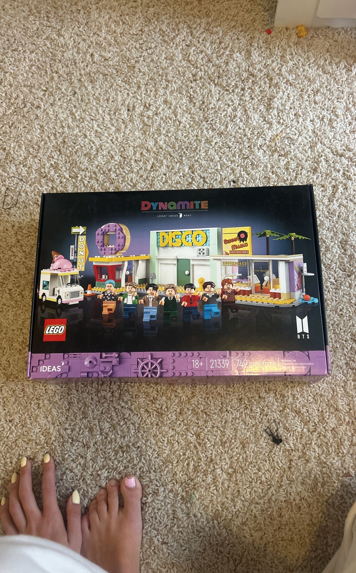 Brand New Dynamite BTS LEGO Set