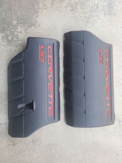 Corvette engine covers