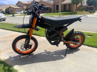 Riding'times GT-54 E Bike for Teens Adults, 48V 27AH 37MPH Electric Dirt Bike with 14"/12" Motor