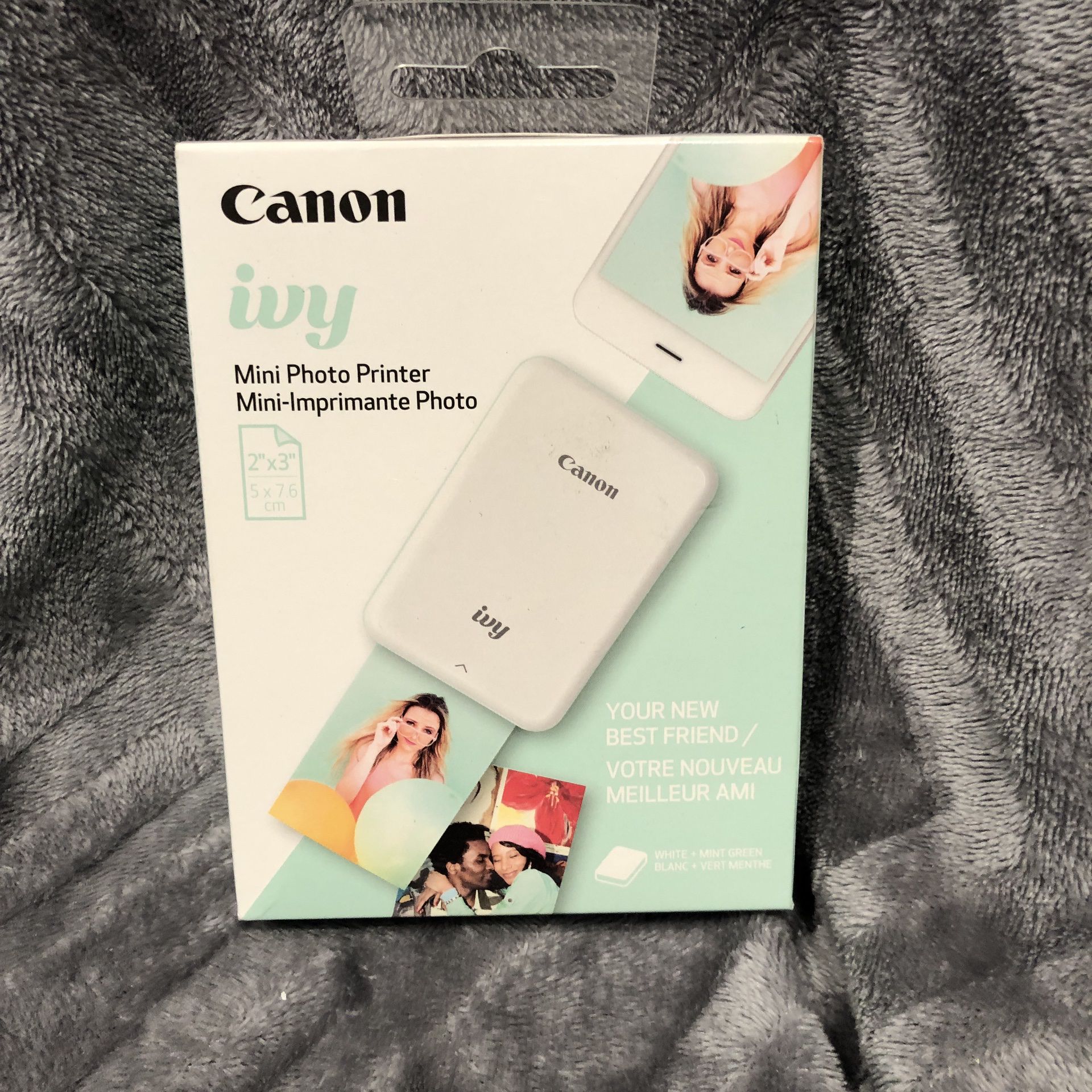 Brand New And Sealed. Canon IVY Mobile Mini Photo Printer through Bluetooth(R), Mint Green