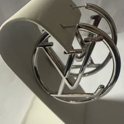 🧑‍🎄🎁 Holiday Gift Silver Hoops 