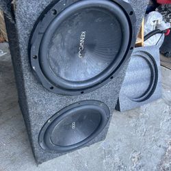 kenwood 12” sub enclosure