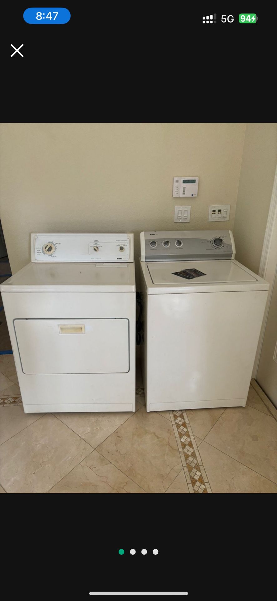 Kenmore washer and dryer sale!