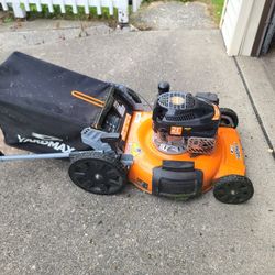 Heavy duty lawn mower.