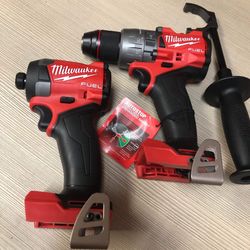 Milwaukee New Hammer Drill And Impact Fuel 4th Generation ( Tool Only) Nuevos