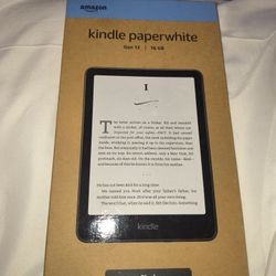Brand New 12th Gen Amazon  Kindle Paperwhite - Unopened 