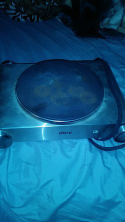 Portable single burner cooker