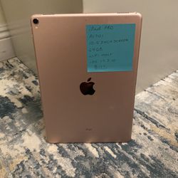 iPad Pro with 10.5 inch screen, 64 GB, IOS 17.7.10, WiFi ONLY!!!