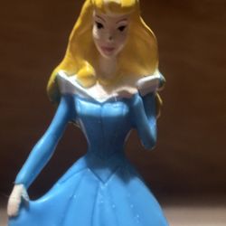 DISNEY Princess CINDERELLA in Blue GOWN 3" High PVC Figurine CAKE TOPPER etc