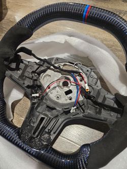 BRAND NEW BMW G30 G32 G11 G14 X3 X4 X5 X6 X7 F90 F91 M5 Real Carbon Fiber Steering Wheel