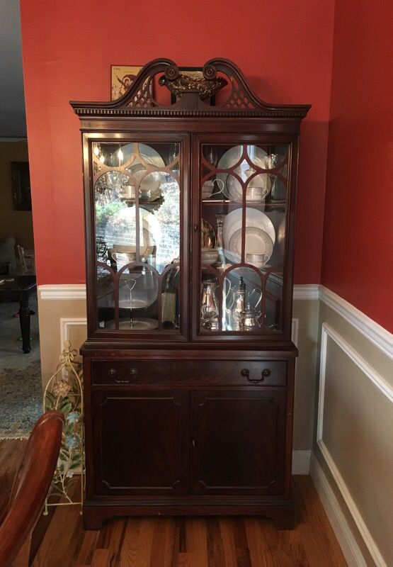 Antique china cabinet or bookcase