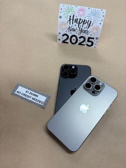 Apple IPhone 15 Pro Max 5G - Only $5 Today Pay The Rest Later! 