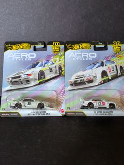 Hot Wheels Premium Aero Styles (2) Car Bundle -$25 For The Bundle