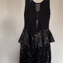 Black Sparkle Dress