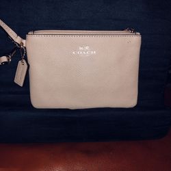 Coach Zip Wristlet