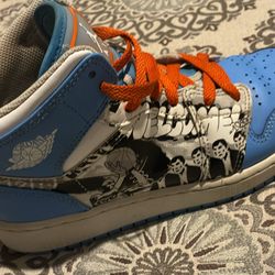 Nike Air Jordan 1 Mid GS ‘Game Winner’ – Lightly Worn – Youth Size 5Y