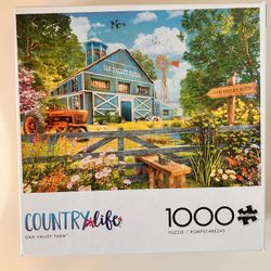 Buffalo Games Oak Valley Farm - 1000 Piece Puzzle