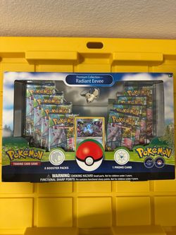 Pokemon Go Radiant Eevee Premium Collection Box. New