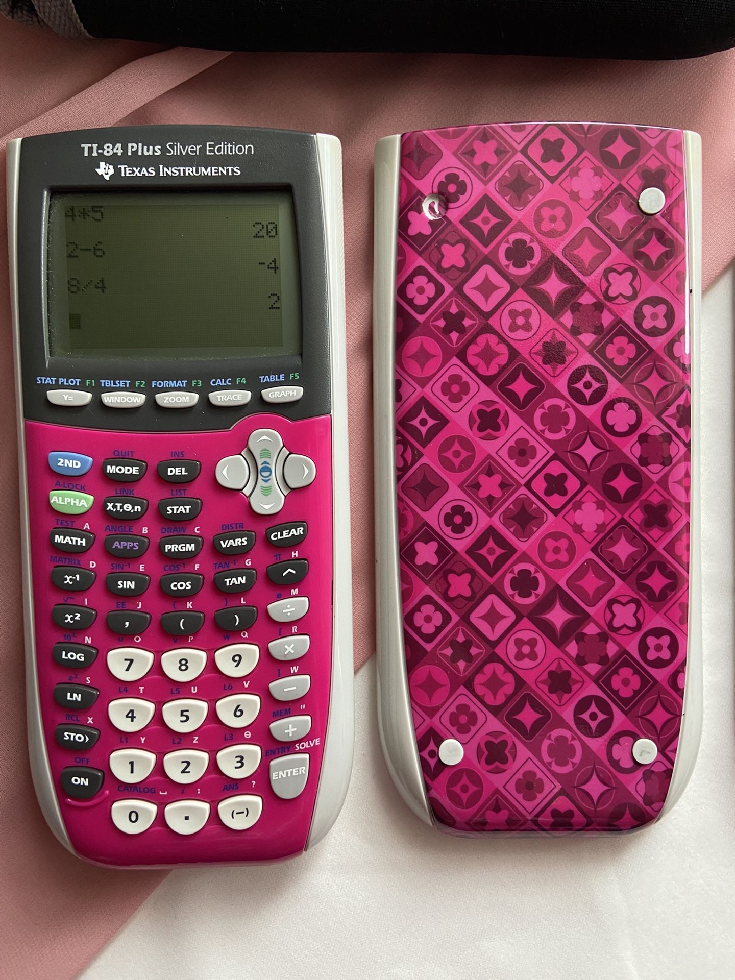 TI-84 Plus Silver Edition Texas Instruments Graphing Calculator display picture 1