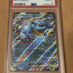 2024 POKEMON SCR EN-STELLAR CROWN #030 BLASTOISE EX PSA 10 Gem Mint