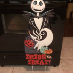 Nightmare Before Christmas Metal Yard Stake 