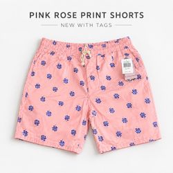 Pink rose shorts