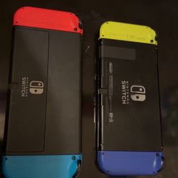 Nintendo Switches And Two Mario Games