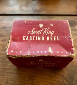 Vintage Montgomery Wards Casting Reel model 69-60-6309