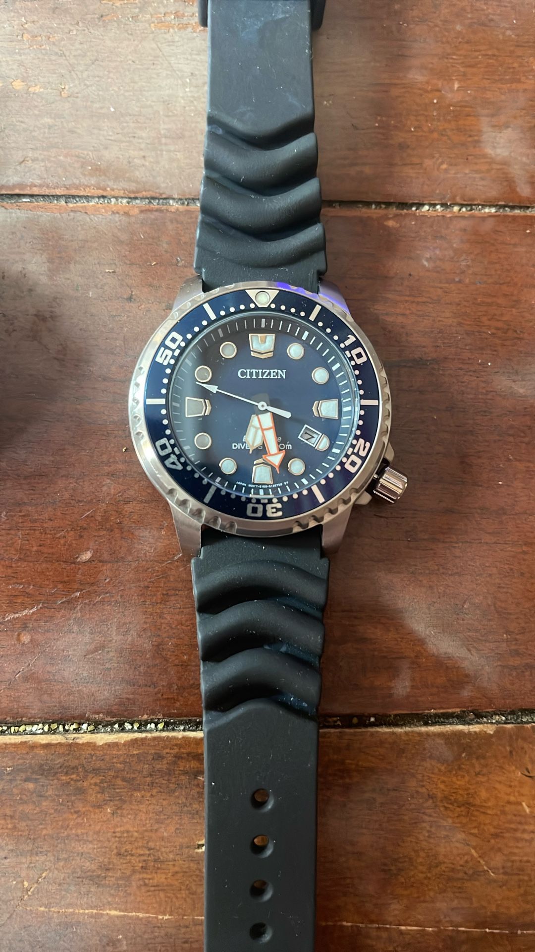 Citizen eco Pro master. No Battery Needed. Worn A Few Times. Looks New. 10/10 Condition