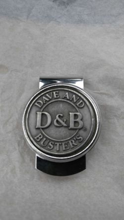 Dave & Buster's Money Clip