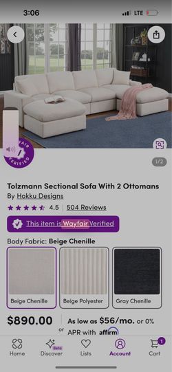 Brand new couch