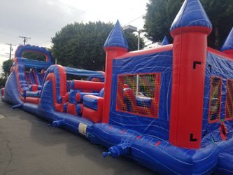 Interactive combos and mega obstacle course