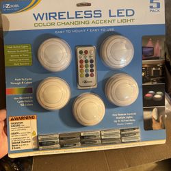 New Wireless Color Changing Accent Light