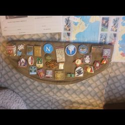 Russian Military Hat With 40 Pins 