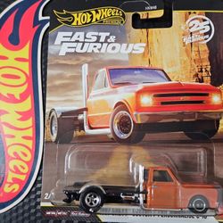 Hot Wheels Premium Fast And Furious 1967 Chevy Custom C10 Chevrolet Truck
