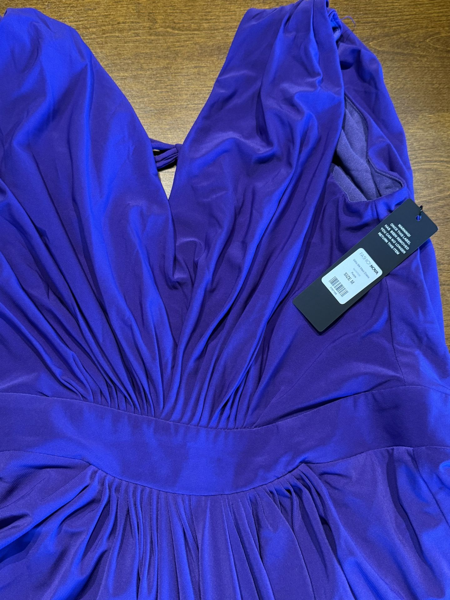 Purple Sleeveless Dress