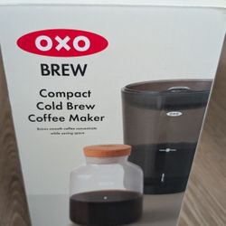 NEW OXO Brew Compact Cold Brew Coffee Maker
